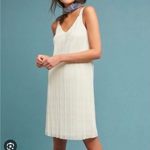 ANTHROPOLOGIE Meadow Rue Cream Dress